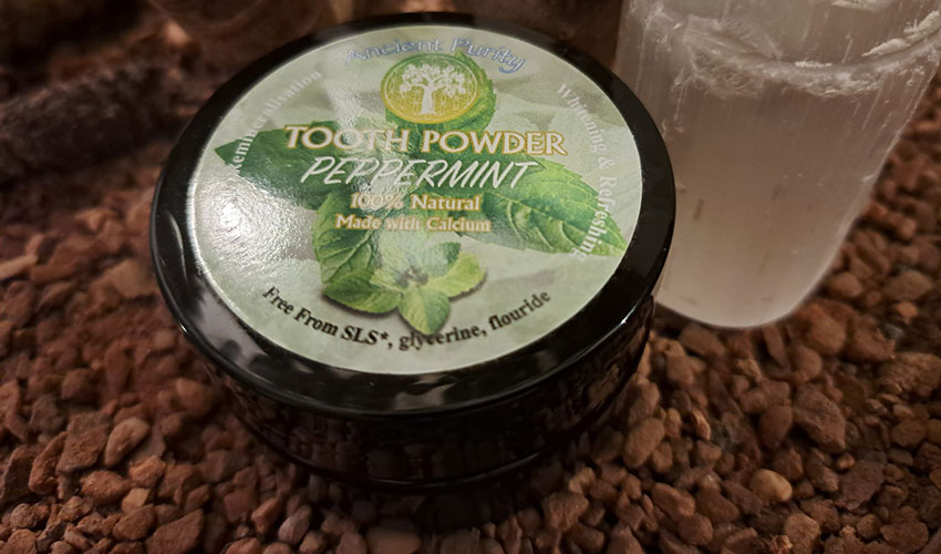 Peppermint Tooth Powder