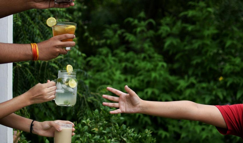 Consuming Lime Juice