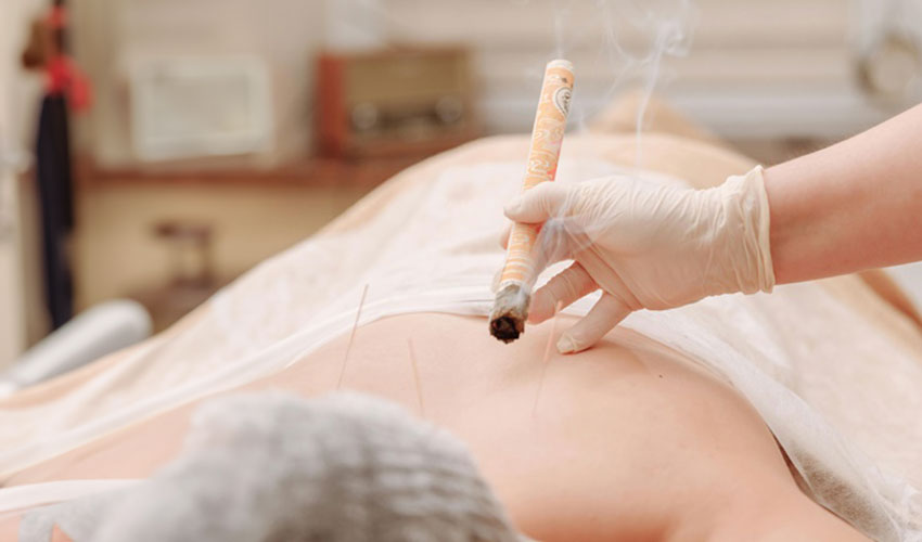 Indirect Moxibustion